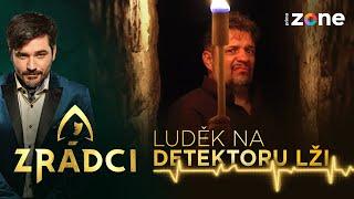 Stand-up komik a kritik Luděk Staněk na výslechu na polygrafu  ZRÁDCI JSOU MEZI NÁMI