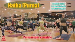 52 Minute Hatha ( Purna) Yoga | Yoga With Sandeep | Vietnam