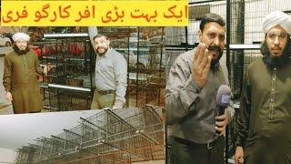 Hafiz Bhai Cargo Pr dy rhy Hai Itni bari Offer| Cargo free free free| #ranapets #birds