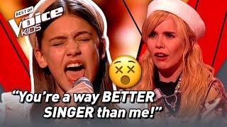 Nervous girl sings UNEXPECTED HIGH NOTES in The Voice Kids!  | The Voice Stage #67