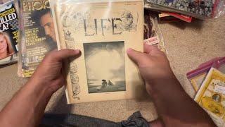 Unintentional ASMR: Sorting Vintage/Historic Magazines