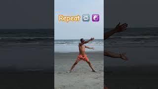 Beach Qi Gong #taichi #qigong  #fitness #exercise #shorts #beach