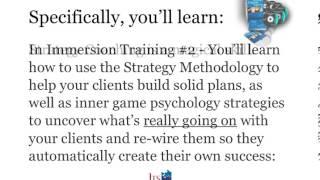Master Coach University Immersion Trainings