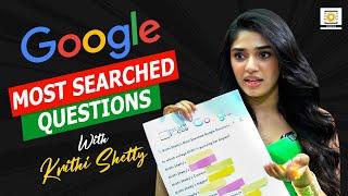 Krithi Shetty Answers Google's Most Searched Questions | Ram Charan | Filmy Focus Originals