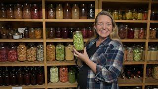 My Pantry Is OVERFLOWING!!! 2022 Pantry Tour from a Working Homestead!