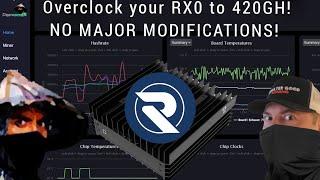 Overclock your Iceriver RX0 Radiant ASIC with pbfarmer firmware! (CHEAP/FREE MODS!)