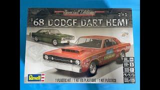 Unified Scale Automotive Content Creators Group Build Revell 1/25 '68 Dodge Dart Sprue Review