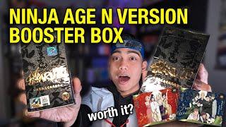 Naruto Kayou Noble N Version Ninja Age Booster Box Unboxing