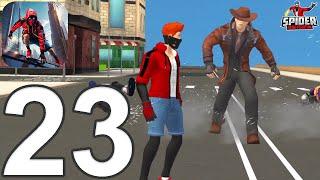 Spider Action Fighting Game Gameplay Walkthrough Part 23 - Boss Fight (iOS, Android)