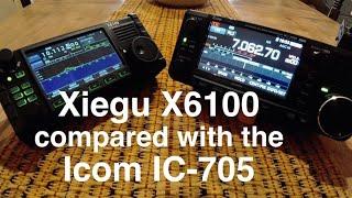 The Xiegu X6100 or the Icom IC-705? Making a purchase decision!