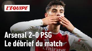 Arsenal 2-0 PSG : Le débrief de la défaite parisienne en Ligue des champions (L'Équipe du Soir)