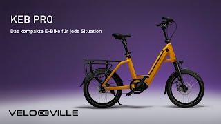  KEB PRO – Das kompakte & wendige E-Bike für jede Situation | VELO DE VILLE