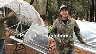 Mini PVC Greenhouse Easy DIY