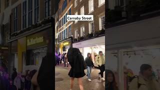 A Walk On Carnaby Street. How Beautiful It Is. #shorts #London #4kwalk #londonwalkingtour #travel