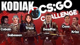 KODIAK CS:GO CHALLENGE #1 - Gabesson vs Deadfox vs Cee vs Trace vs Krisz vs Cobain