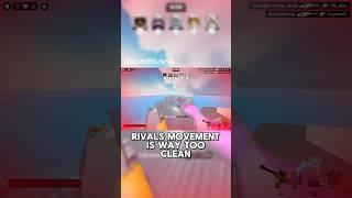 MOVEMENT IS RIVALS IS WAY TOO INSANE #rivals #rivalsroblox #roblox #robloxrivals