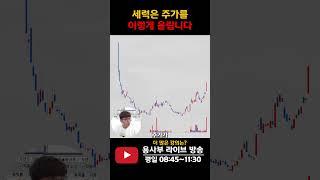 세력은 주가를 이런 과정을 통해 올립니다 #매집봉 #매집  #주식 #스윙