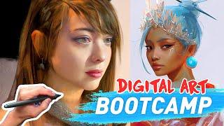 I'm running a DIGITAL ART BOOTCAMP!