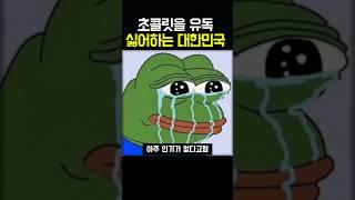 초콜릿을 싫어하는 우리나라