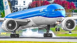 ️ 80 AWESOME TAKEOFFS & LANDINGS in 1 HOUR  Vancouver Airport Plane Spotting [YVR/CYVR]