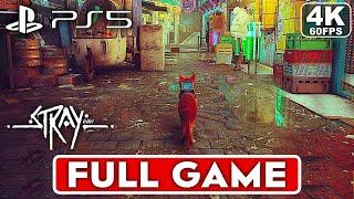 STRAY Gameplay Walkthrough Part 1 FULL GAME [4K 60FPS PS5] -  No Commentary