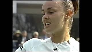 1999 US Open Quarterfinal Hingis vs Huber