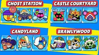 All Trios In Brawl Stars | Ghost Station & More