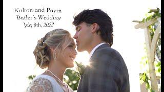 Kolton and Paytn Butler's Wedding - (Highlight Version) - 4K
