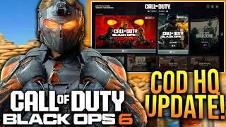 COD HQ Is COMPLETELY CHANGING! Major WARZONE Changes, New UI UPDATES, & More! (BO6 Update)