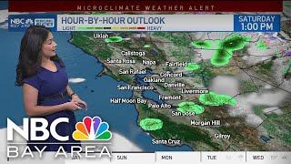 Bay Area forecast: Weekend scattered showers