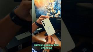 Sumsung  galaxy s23 unboxing !! @ravi suman rj20 vlog