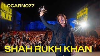 “This is very heavy” - Shah Rukh Khan Award Acceptance Speech at Locarno Film Festival