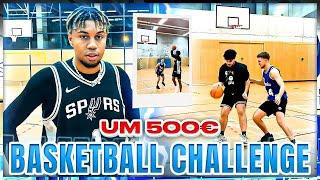 BASKETBALL CHALLENGE UM 500€ GEGEN ROHAT & MARLON!