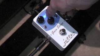 Jetter Gain Stage Blue Pedal Demo