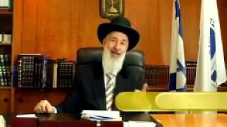 הרב יונה מצגר, דרך הפרשה, פרשת מטות - מסעי / Rabbi Yona Metzger, Matot - Massei 