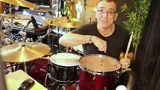 my tips for Tom Tuning  - using a Pearl Masters Studio kit - Remo Ambassador heads