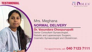 A Patient's Journey of Normal Delivery at KIMS Cuddles with Dr. Vasundara Cheepurupalli