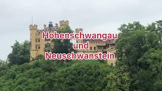 Die Königsschlösser Neuschwanstein und Hohenschwangau