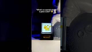 Dare to touch the hologram? #cube #holographic #pokemon #3d #nostalgic #usa #fyp