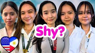 Are Filipinas REALLY SHY?