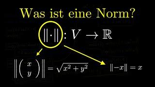 Norm in der Mathematik (EINFACH erklärt!)