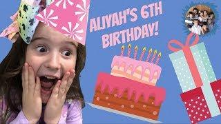 *BIRTHDAY GIRL*  ALIYAH TURNS 6