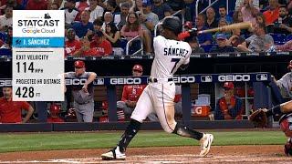 Jesús Sánchez's 428-foot home run