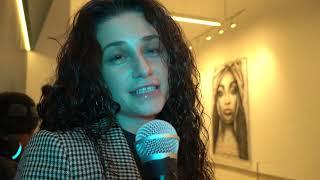 pretty Georgian model recommended Alexander Gurman Times Square Billboard publication fashion video