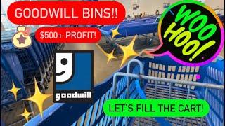 Let’s Find Treasure At GOODWILL BINS! Thrift With Me For Resale On EBay! +HAUL