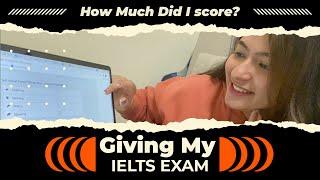 Giving My IELTS Exam | How Much Did I Score | What Happens in the Exam Hall | A Day In My Life