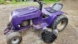 Reviving Baba Yaga Lawn Tractor Dragster Vanguard 16HP