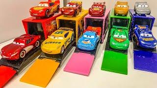 Disney Pixar Cars Lightning Mcqueen, Dinoco, Mater, Tex, Sarge, Finn, Frank, Guido, Mack, DJ, Wingo