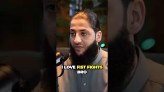 Why does Akhi Ayman LOVE fighting?