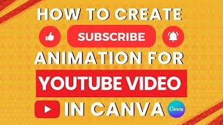 Creating Stunning Like, Share, and Subscribe Button Animation for YouTube Using Canva